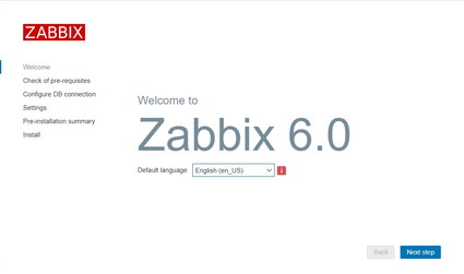 zabbix6.0 インストール